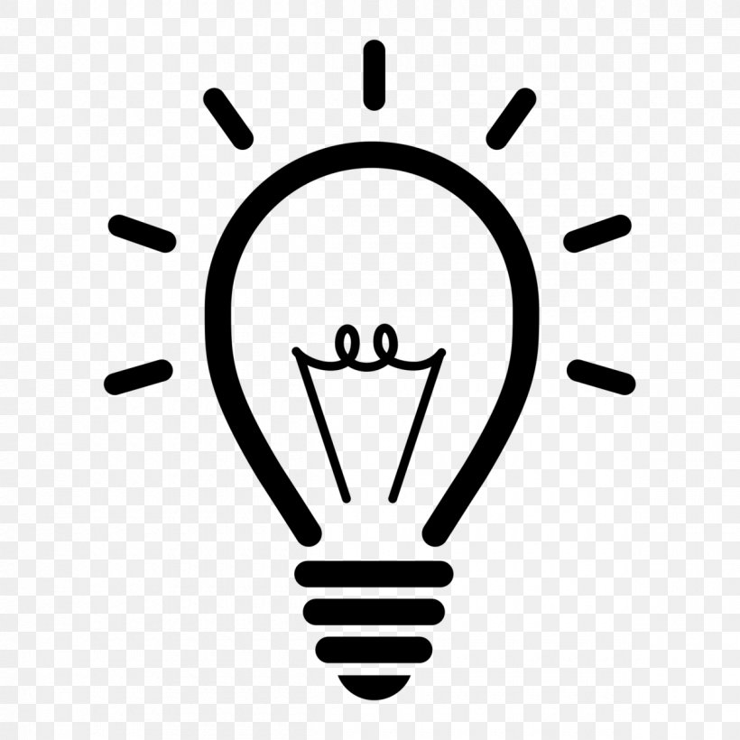 Incandescent Light Bulb Lamp, PNG, 1200x1200px, Light, Black And White, Brand, Electric Light, Electricity Download Free