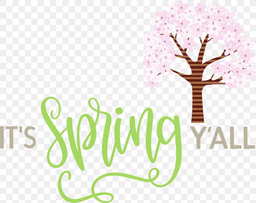 Logo Font Text Tree, PNG, 3000x2378px, Spring, Logo, Paint, Quotation, Text Download Free