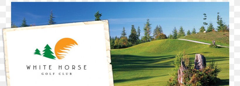 White Horse Golf Club Golf Course Kingston Advertising, PNG, 868x314px, Golf, Advertising, Bag, Brand, Computer Download Free