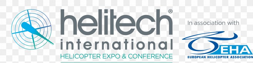 ExCeL London Helitech International Helicopter Aviation The International 2018, PNG, 3131x783px, Excel London, Aviation, Blue, Brand, Business Download Free
