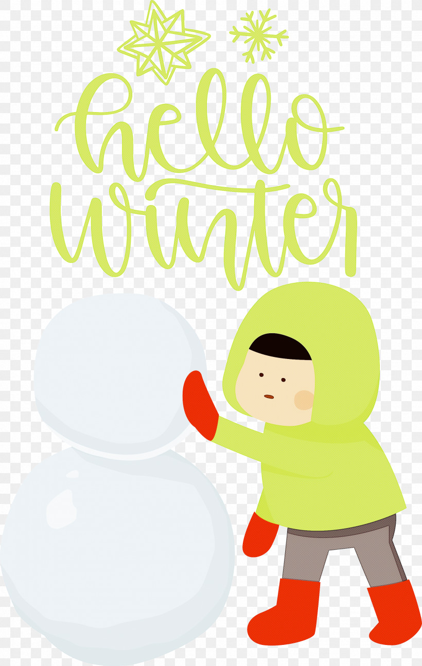 Hello Winter Welcome Winter Winter, PNG, 1899x3000px, Hello Winter, Behavior, Cartoon, Geometry, Happiness Download Free