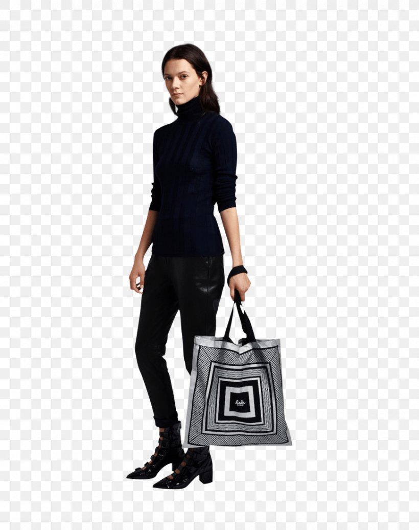 Handbag Black & Silver Tasche, PNG, 870x1100px, Handbag, Bag, Black, Black Silver, Clothing Download Free