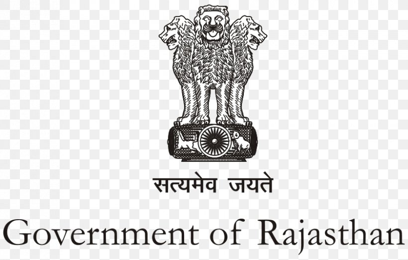 Government Of Rajasthan Government Of India Digital India, PNG, 840x535px, Rajasthan, Black And White, Body Jewelry, Brand, Central Government Download Free