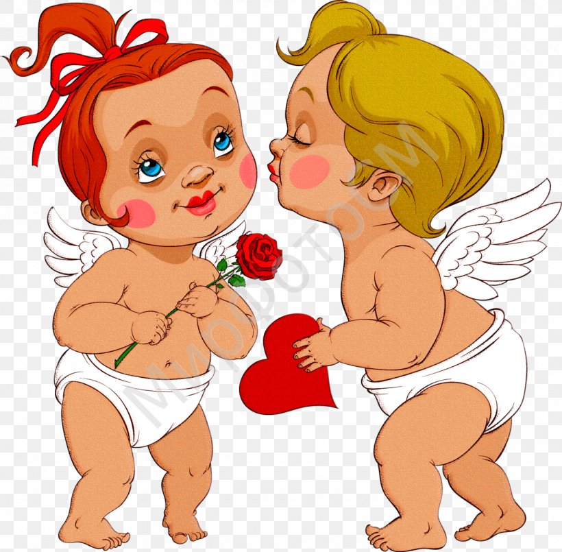 Michael Cupid Angel Love Clip Art, PNG, 1280x1257px, Watercolor, Cartoon, Flower, Frame, Heart Download Free