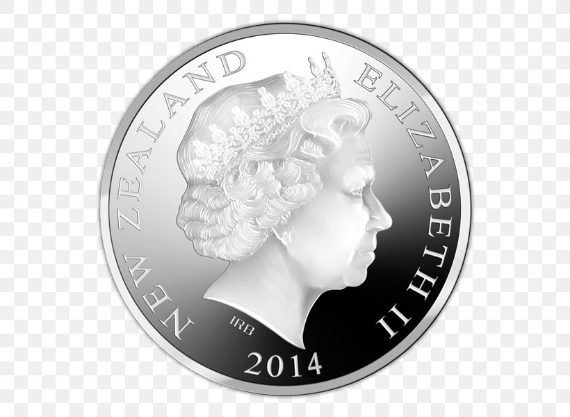 New Zealand One-dollar Coin New Zealand Dollar Silver, PNG, 600x600px, Coin, Banknote, Coin Set, Currency, Dollar Coin Download Free
