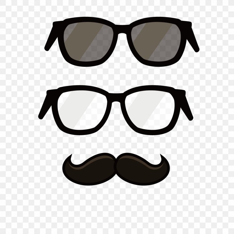 Sunglasses Beard Designer, PNG, 1500x1500px, Glasses, Beard, Black And White, Brand, Designer Download Free
