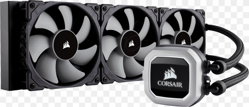 Computer System Cooling Parts Corsair Components Water Cooling Central Processing Unit Power Supply Unit, PNG, 1629x705px, Computer System Cooling Parts, Advanced Micro Devices, All Xbox Accessory, Audio, Black And White Download Free