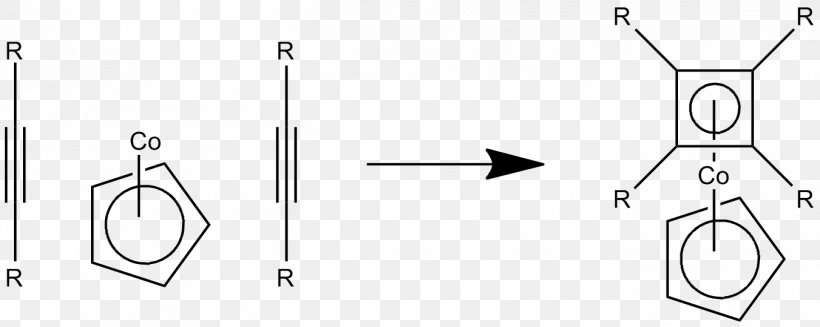 Cyclobutadiene Metal-centered Cycloaddition Reactions Alkyne Coordination Complex, PNG, 1351x540px, Cyclobutadiene, Alkyne, Area, Black And White, Chemical Reaction Download Free