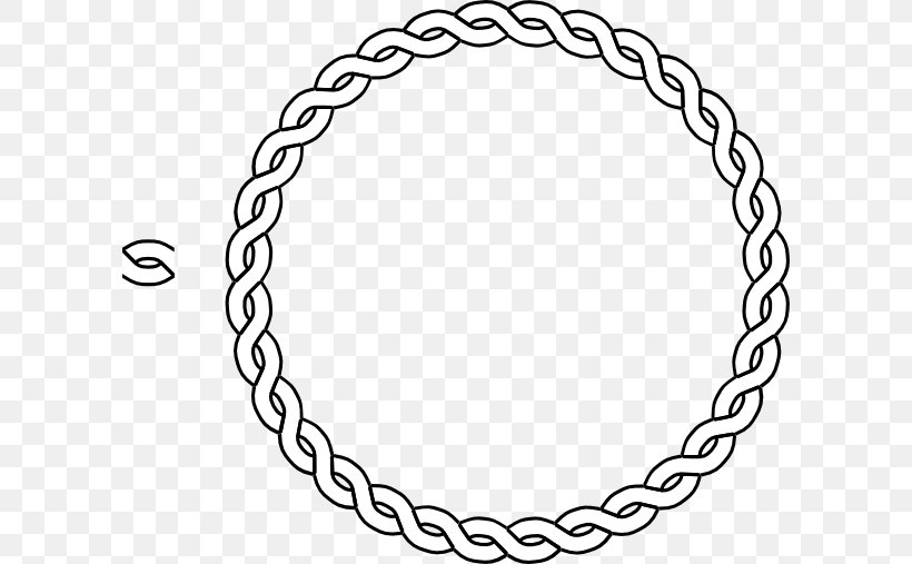 Borders And Frames Braid Clip Art, PNG, 600x507px, Borders And Frames, Area, Black And White, Body Jewelry, Braid Download Free