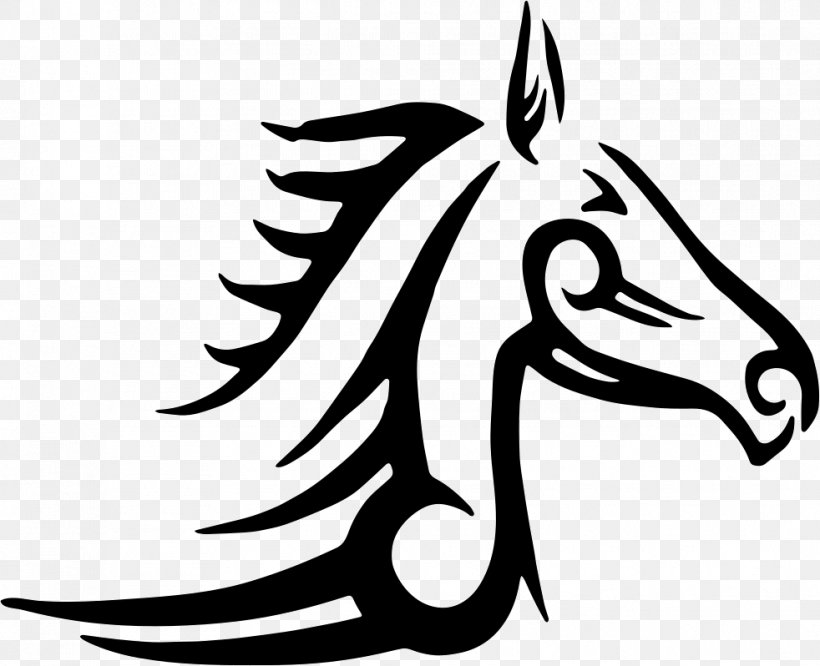 Horse Tattoo Artist Clip Art, PNG, 982x798px, Horse, Art, Artwork, Beak, Black And White Download Free