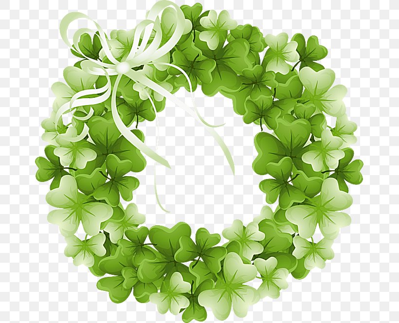 Saint Patrick's Day Shamrock Irish People Clip Art, PNG, 675x664px, Saint Patrick S Day, Blessing, Flower, Fourleaf Clover, Grass Download Free