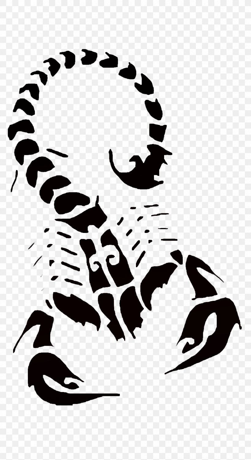 Scorpion Tattoo Artist Clip Art, PNG, 864x1584px, Scorpion, Art, Black, Black And White, Drawing Download Free