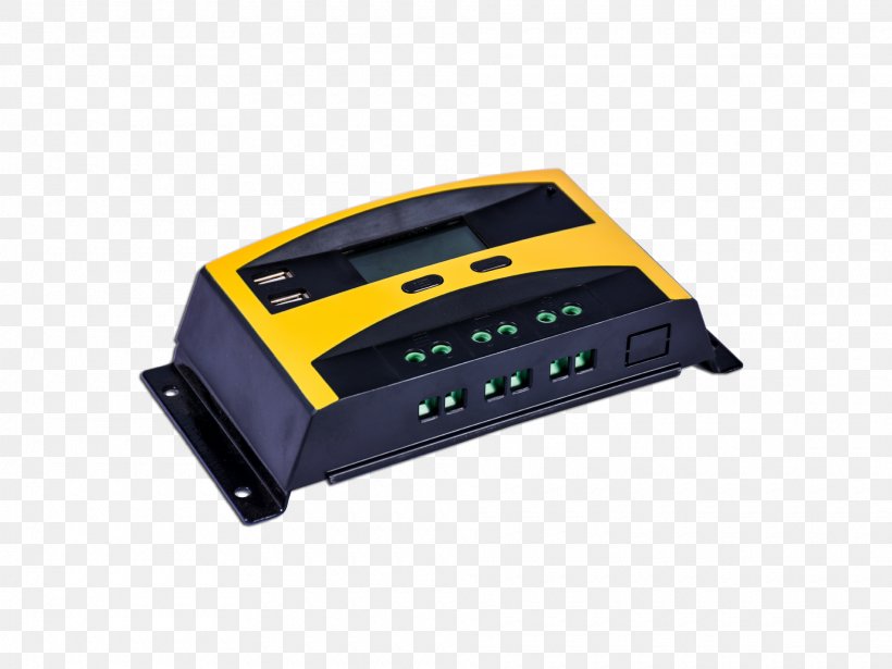 Solar Charger Battery Charge Controllers Battery Charger Electronics Solar Power, PNG, 1920x1440px, Solar Charger, Battery Charge Controllers, Battery Charger, Business, Electronic Component Download Free
