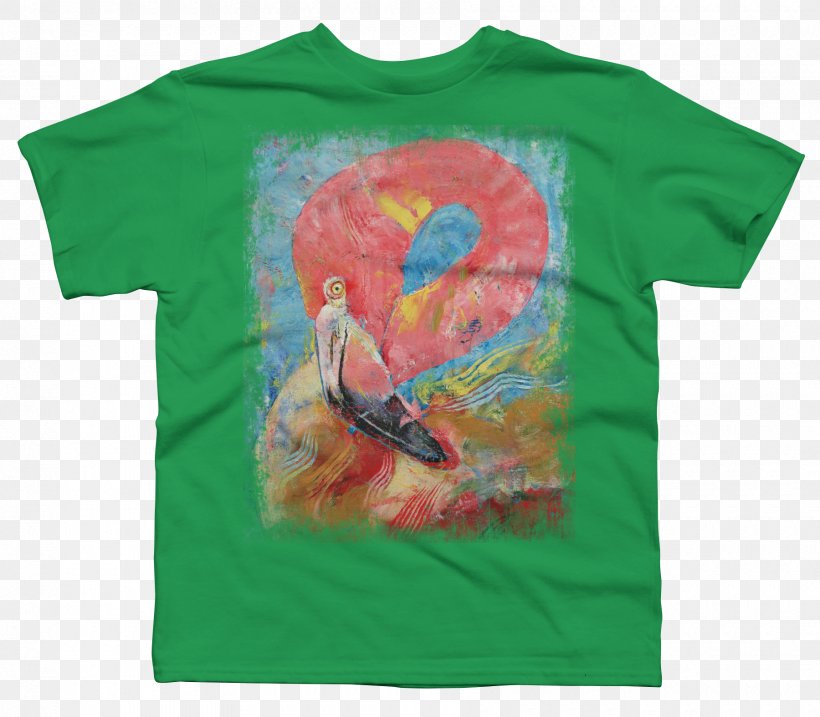 T-shirt Canvas Painting Green Sleeve, PNG, 1800x1575px, Tshirt, Active Shirt, Art, Canvas, Clothing Download Free