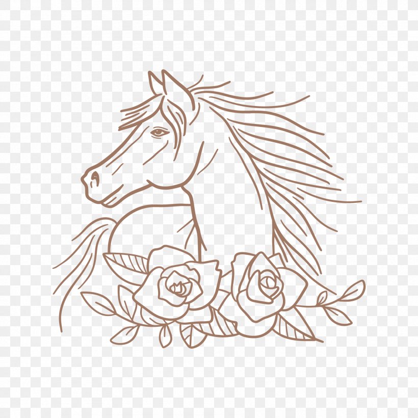 Wedding Love Background, PNG, 1801x1801px, Horse, Birthday, Blackandwhite, Coloring Book, Drawing Download Free