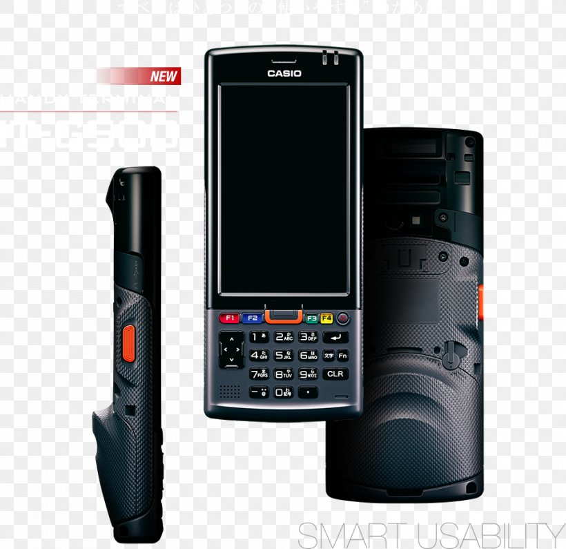 Feature Phone Mobile Phones Handheld Devices Portable Data Terminal Near-field Communication, PNG, 960x931px, Feature Phone, Barcode Scanners, Casio, Cellular Network, Communication Download Free