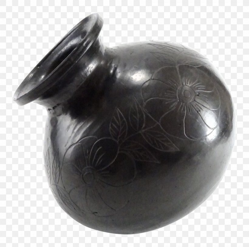 Barro Negro Pottery Nemadji Vase Ceramic, PNG, 3403x3374px, Pottery, Art, Artifact, Barro Negro Pottery, Ceramic Download Free