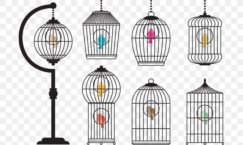 Birdcage Clip Art, PNG, 700x490px, Bird, Birdcage, Cage, Lighting, Pet Download Free