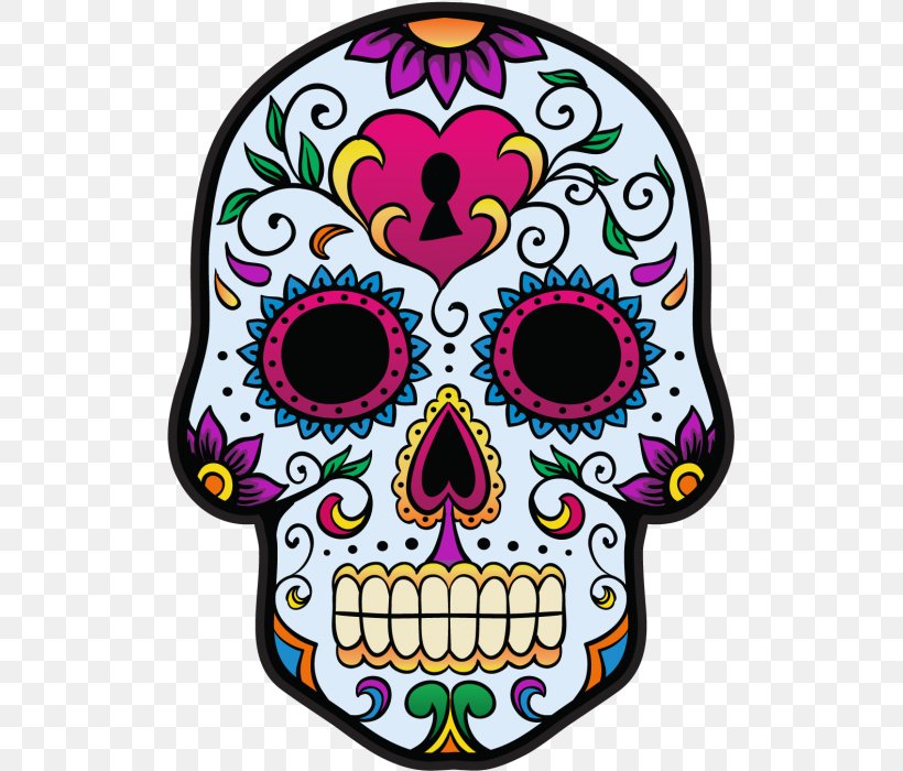 Calavera Day Of The Dead Skull Mexican Cuisine Clip Art, PNG, 518x700px, Calavera, Art, Bone, Coloring Book, Day Of The Dead Download Free