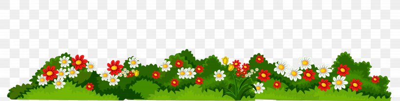 Flower Clip Art, PNG, 5784x1470px, Lawn, Art, Cartoon, Chamomile, Christmas Download Free