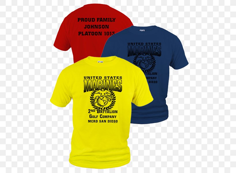T-shirt United States Marine Corps Recruit Training Marines, PNG, 500x600px, Tshirt, Active Shirt, Army, Battalion, Brand Download Free