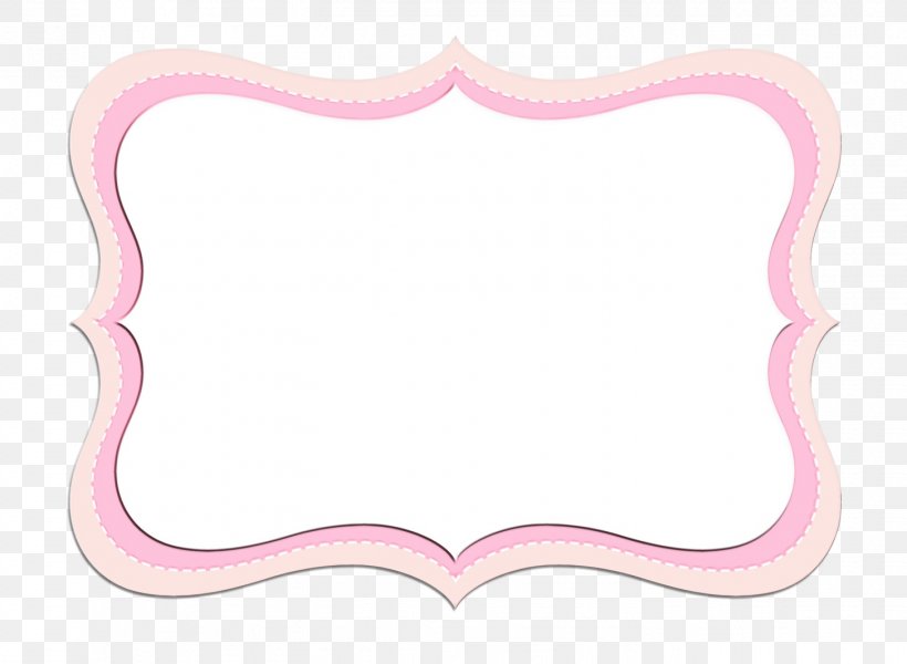 Cartoon Heart, PNG, 1454x1065px, Picture Frames, Heart, Pink, Pink M, Rectangle Download Free