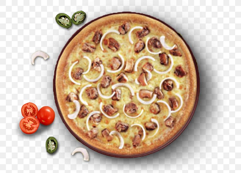 Domino's Pizza Mexican Cuisine Barbecue Chicken Pizza Cheese, PNG, 726x590px, Pizza, Baked Goods, Barbecue Chicken, Cheese, Chicken Meat Download Free