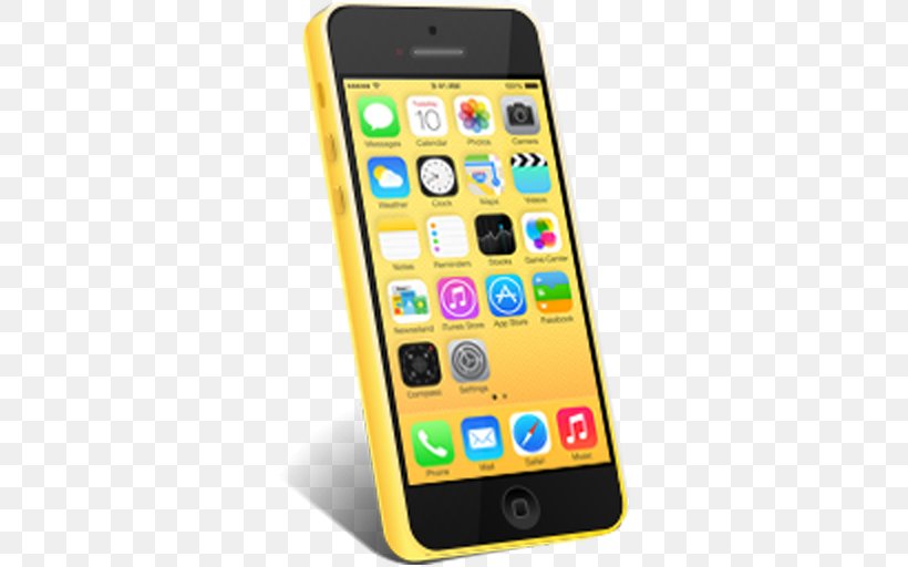 IPhone 5c IPhone 5s IPhone 4S Apple, PNG, 512x512px, 16 Gb, Iphone 5c, Apple, Cellular Network, Communication Device Download Free