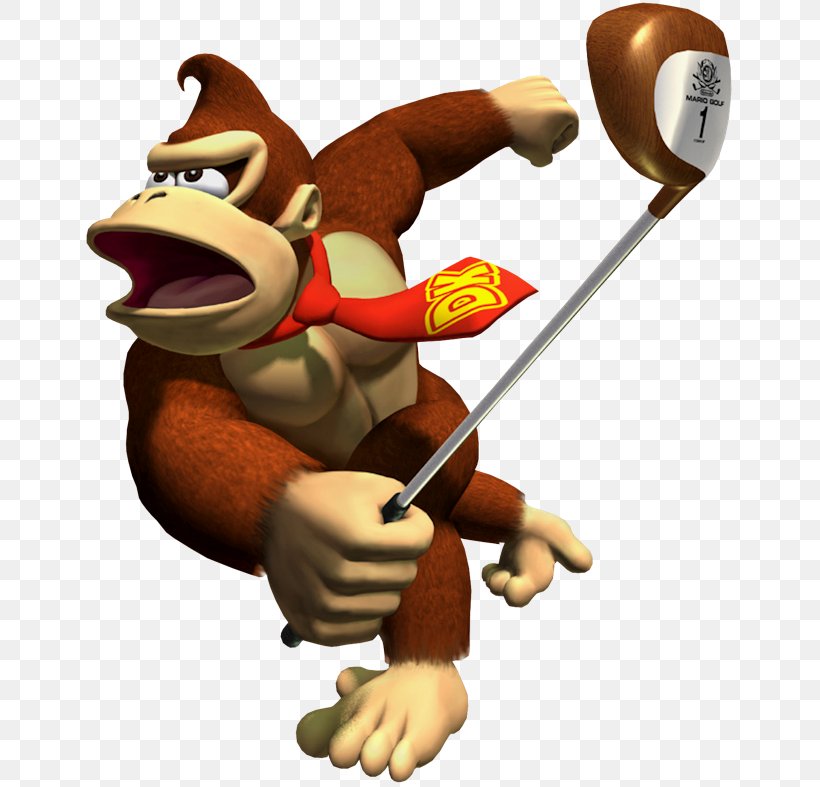 Mario Golf: Toadstool Tour Donkey Kong Mario Golf: Advance Tour, PNG, 655x787px, Mario Golf Toadstool Tour, Carnivoran, Cartoon, Diddy Kong, Donkey Kong Download Free