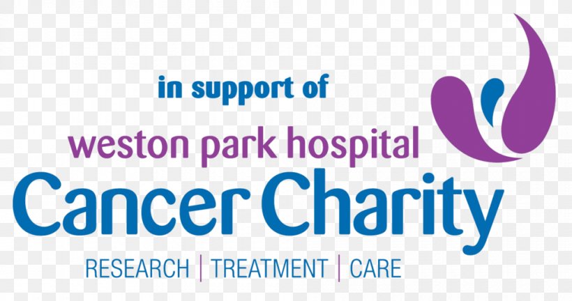 Weston Park Hospital Charitable Organization Oncology Cancer, PNG, 1000x528px, Weston Park Hospital, Area, Blue, Brand, Cancer Download Free
