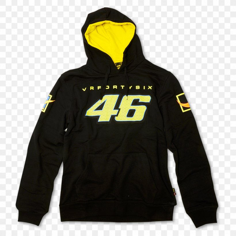 Hoodie T-shirt MotoGP Sky Racing Team By VR46 Bluza, PNG, 1000x1000px, Hoodie, Black, Bluza, Brand, Clothing Download Free