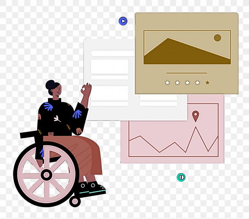 Wheel Chair People, PNG, 2500x2204px, Wheel Chair, Cartoon, Doodle, Drawing, Logo Download Free