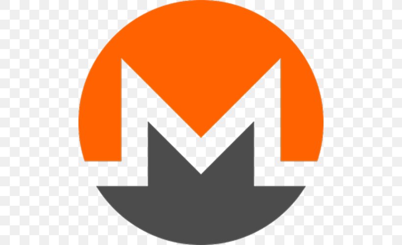 Monero Cryptocurrency Bitcoin Ethereum Blockchain, PNG, 500x500px, Monero, Area, Bitcoin, Blockchain, Brand Download Free