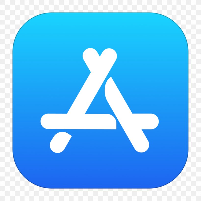 App Store Mobile App Clip Art, PNG, 1024x1024px, App Store, Apple, Blue, Electric Blue, Ios 7 Download Free