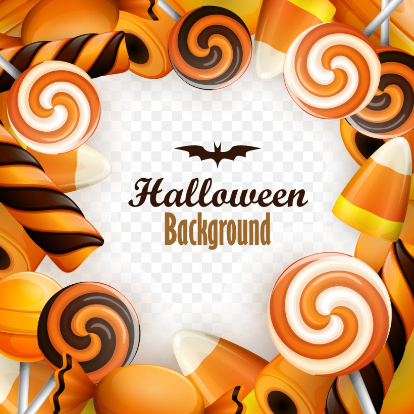 Halloween Euclidean Vector Candy, PNG, 1373x1373px, Lollipop, Candy, Chocolate, Confectionery, Cooking Download Free