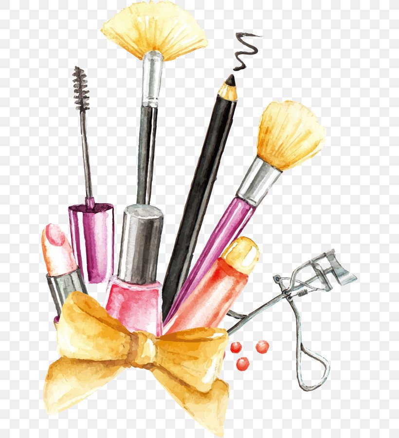 Make-Up Brushes Cosmetics Paint Brushes Eye Shadow, PNG, 650x899px, Makeup Brushes, Brush, Cosmetics, Drawing, Eye Liner Download Free