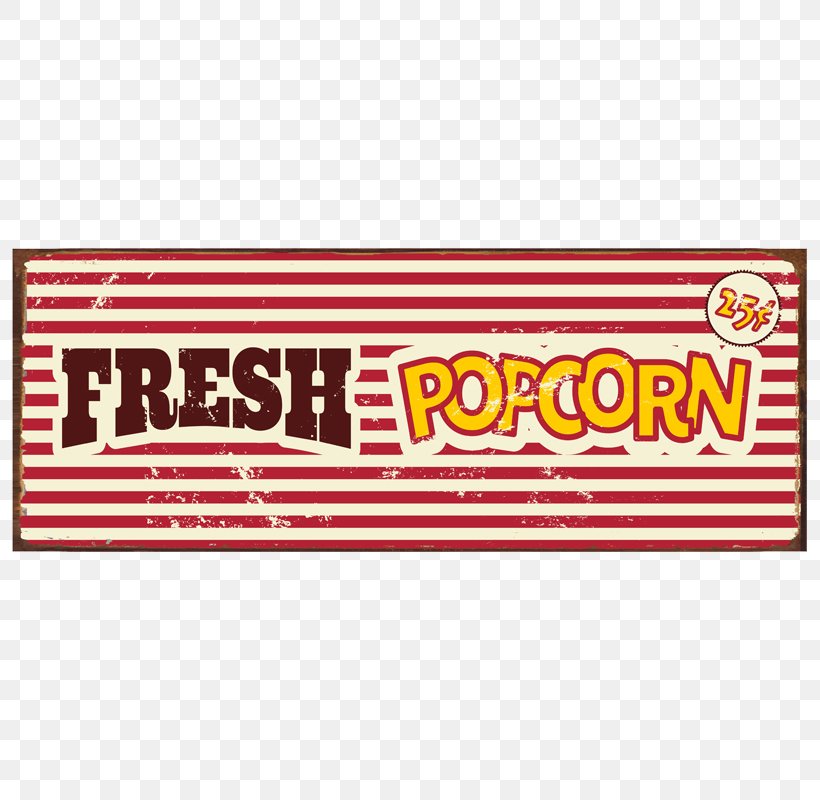 Popcorn Cinema Food Metal Den, PNG, 800x800px, Popcorn, Area, Banner, Box, Brand Download Free