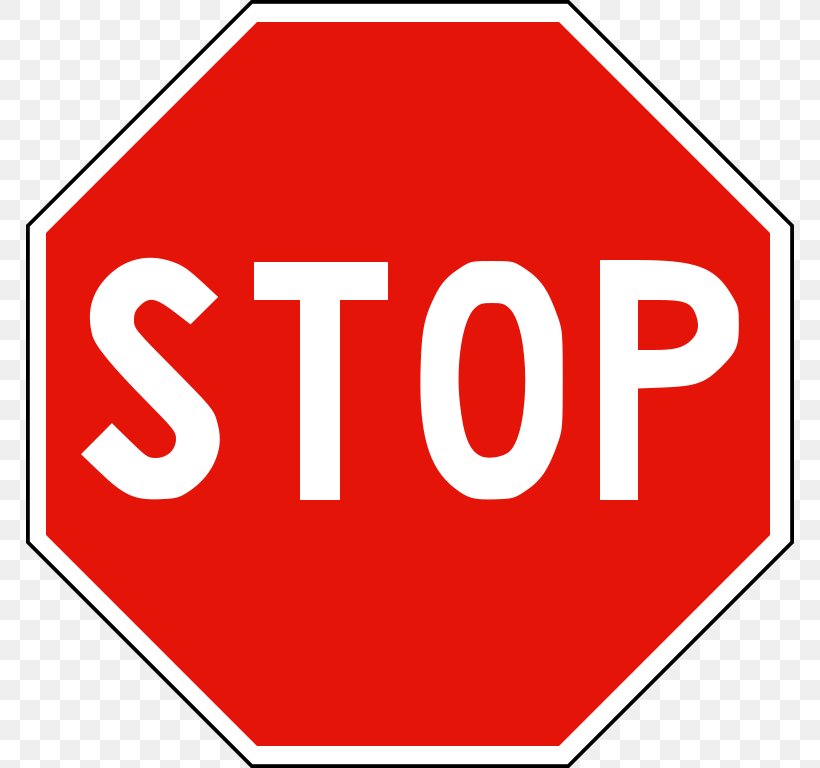 Stop Sign Clip Art Traffic Sign Image, PNG, 768x768px, Stop Sign, Area, Brand, Logo, Number Download Free