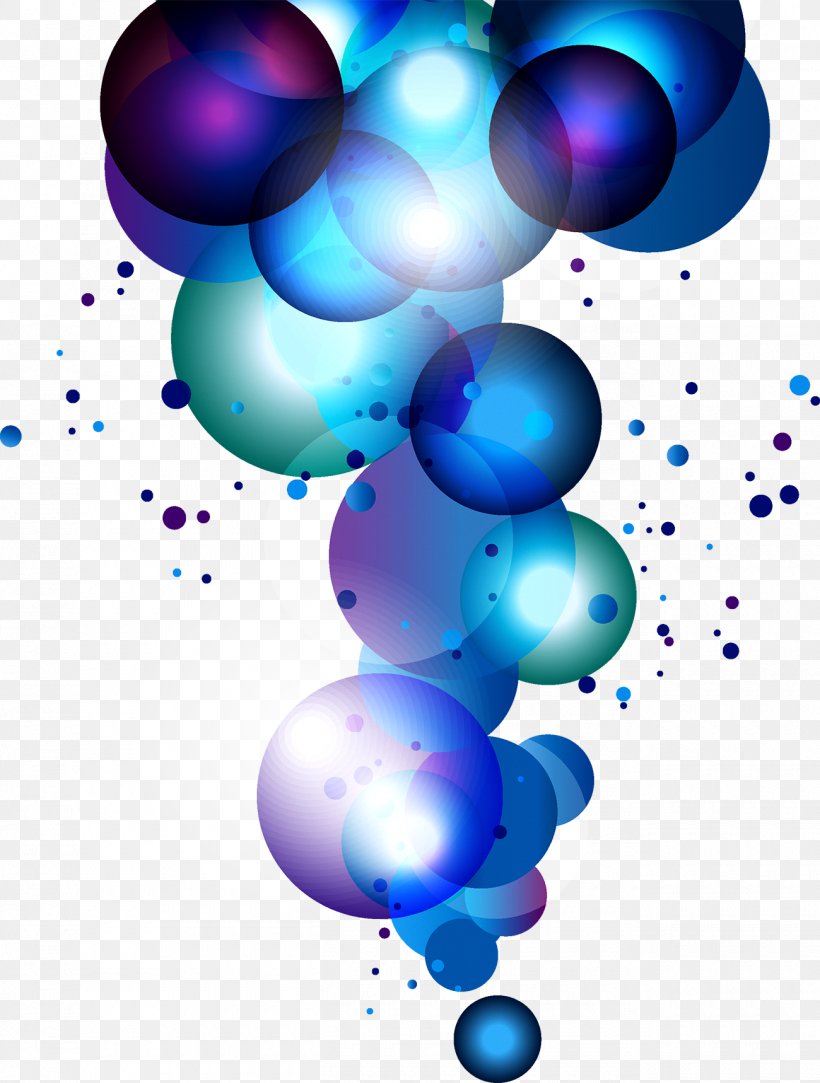 Bubble Euclidean Vector Blue, PNG, 1300x1718px, Bubble, Balloon, Blue, Cobalt Blue, Color Download Free