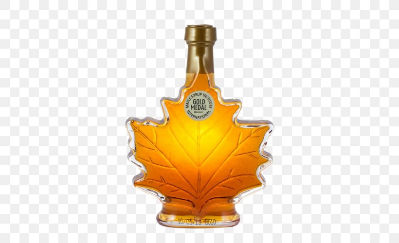 Canadian Cuisine Liqueur Maple Syrup Turkey Hill Sugarbush, PNG, 500x500px, Canadian Cuisine, Bottle, Canadian Maple Leaf, Condiment, Glass Bottle Download Free