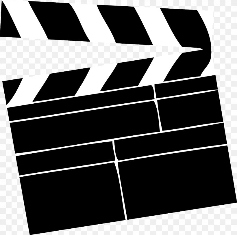 Clapperboard Film Logo Video, PNG, 1124x1116px, Clapperboard, Area, Black, Black And White, Brand Download Free