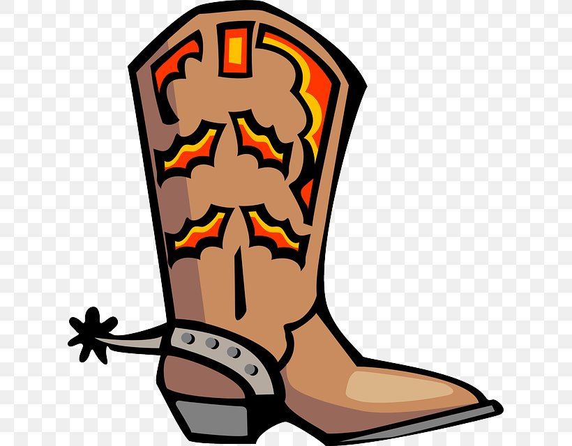 Clip Art Hat 'n' Boots Cowboy Boot, PNG, 625x640px, Cowboy Boot, Artwork, Boot, Clothing Accessories, Cowboy Download Free