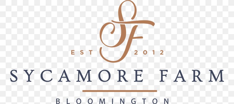 Sycamore Farm Bloomington Logo Wedding Reception Banquet, PNG, 750x366px, Logo, Banquet, Banquet Hall, Barn, Bloomington Download Free
