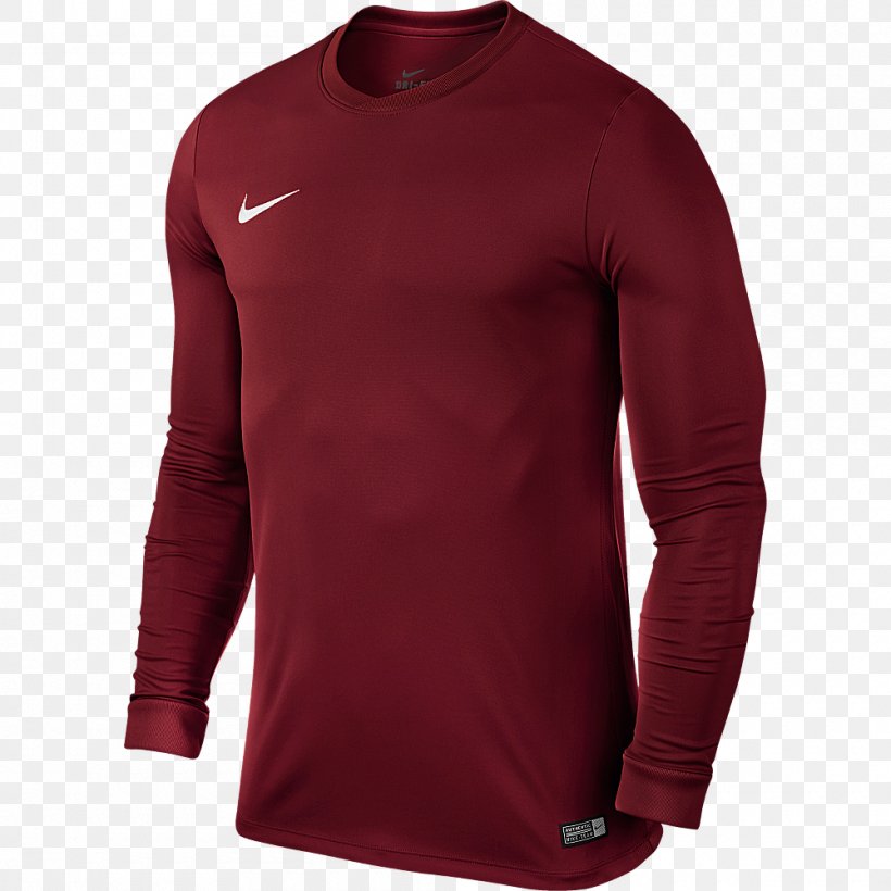 T-shirt Hoodie Nike Jersey Sleeve, PNG, 1000x1000px, Tshirt, Active Shirt, Clothing, Crew Neck, Dry Fit Download Free