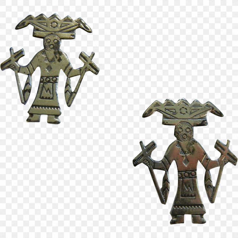 Kachina Hopi Earring Silver Figurine, PNG, 1954x1954px, Kachina, Brass, Earring, Figurine, Hopi Download Free