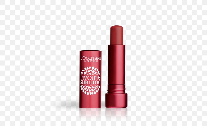 Lipstick Lip Balm L'Occitane En Provence Perfume, PNG, 500x500px, Lipstick, Balsam, Candied Fruit, Candle, Cosmetics Download Free