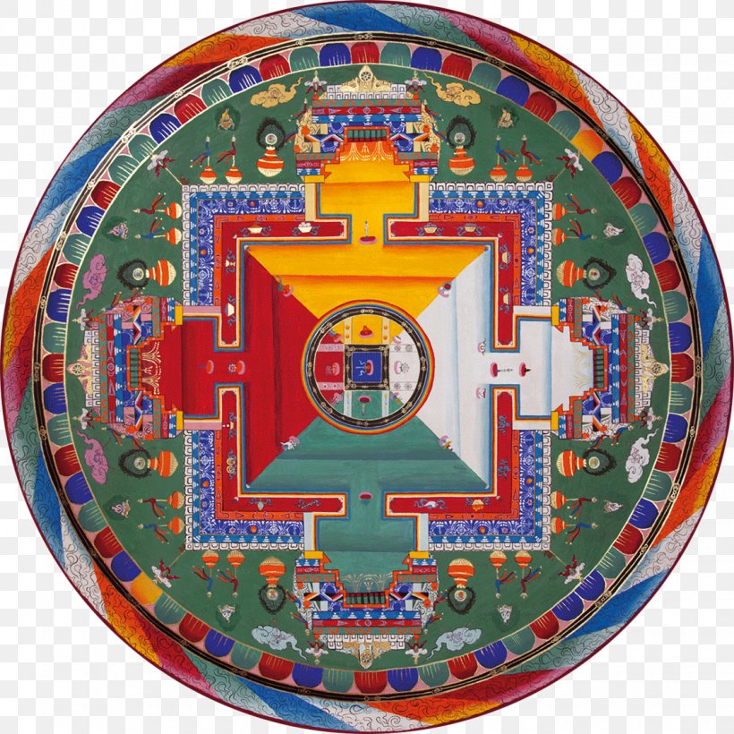 Mandala Tibet Vajra Circle Guhyasamāja Tantra, PNG, 1124x1124px, Mandala, Denma, Dishware, Euro, Monastery Download Free