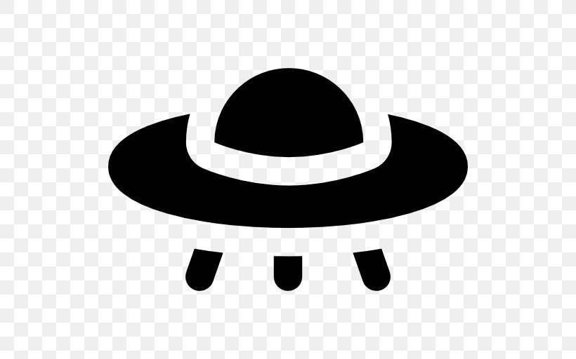Unidentified Flying Object Extraterrestrial Life Clip Art, PNG, 512x512px, Unidentified Flying Object, Black And White, Extraterrestrial Life, Hat, Headgear Download Free