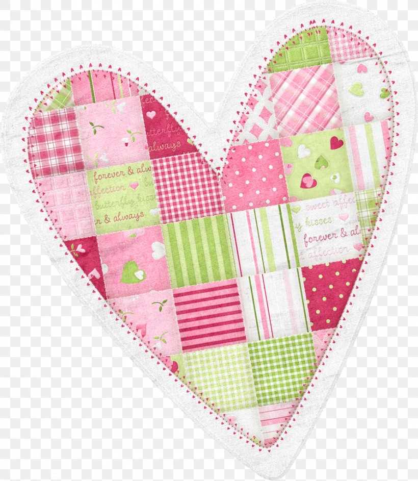 Patchwork Quilt Heart Valentine's Day Clip Art, PNG, 890x1024px, Patchwork, Embroidery, Heart, Machine Embroidery, Material Download Free