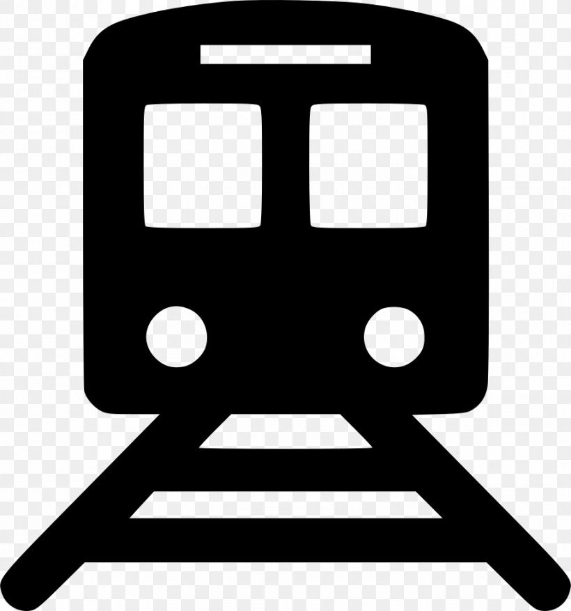 Rail Transport Train, PNG, 916x980px, Rail Transport, Black And White, Symbol, Train, Train Station Download Free